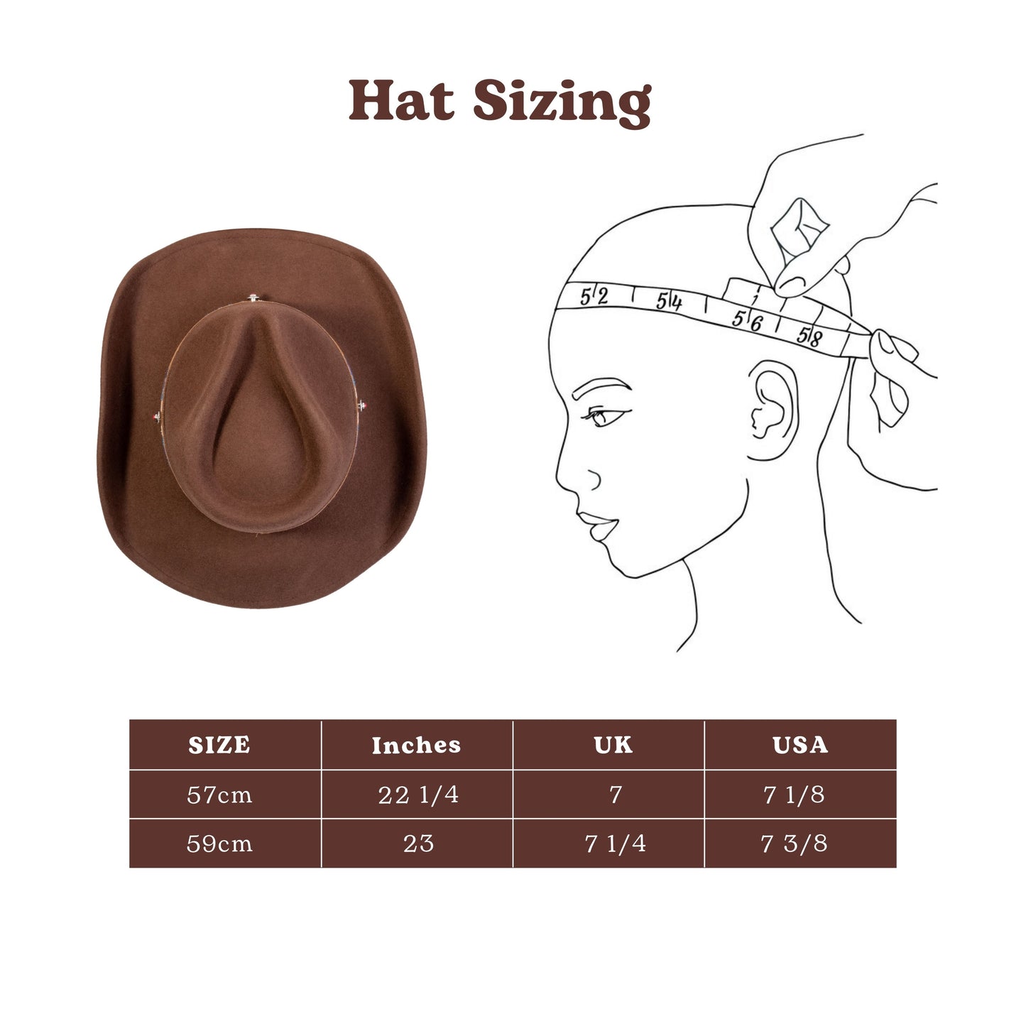 Maverick Sand Rope Felt Cowboy Hat - Mix Brown