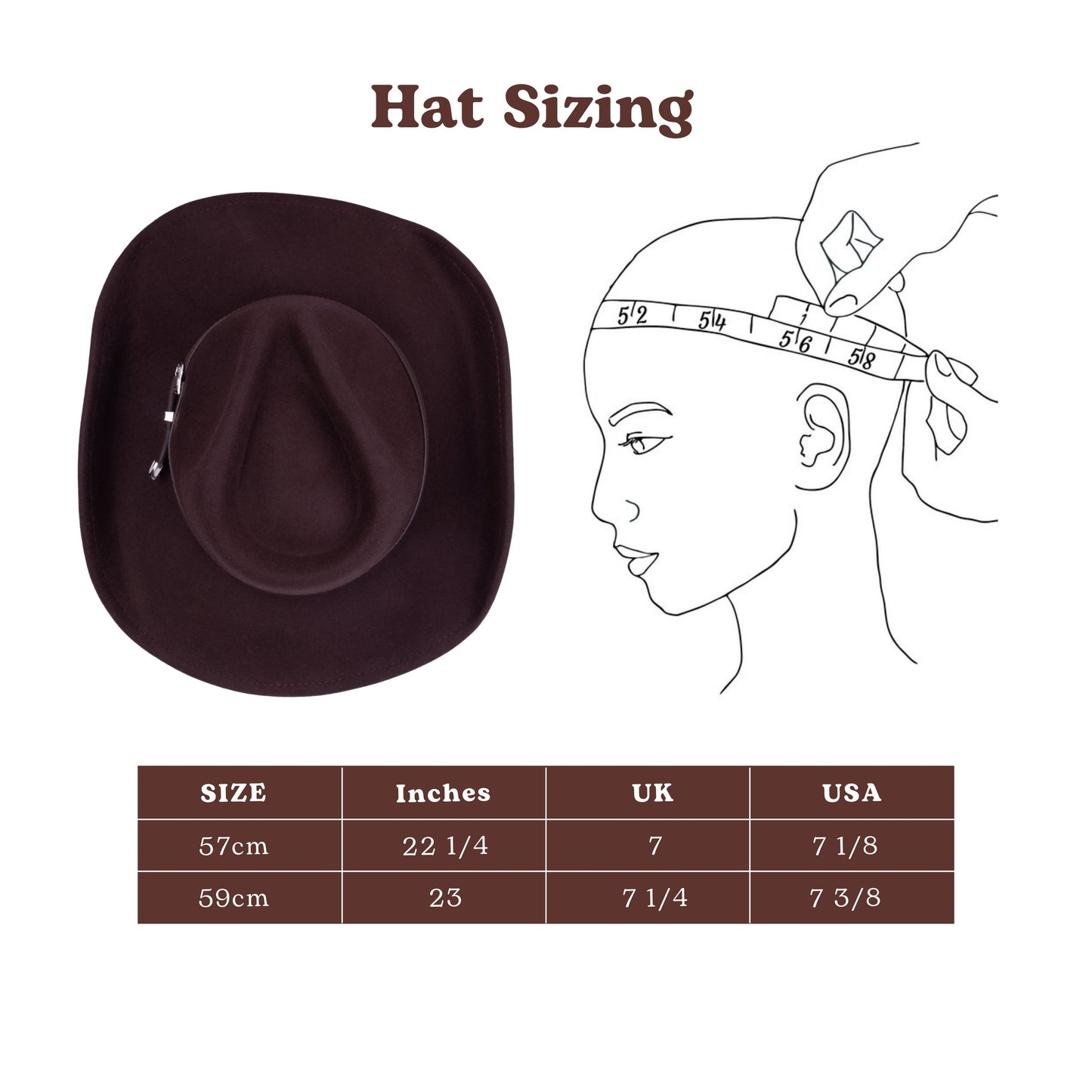 Ranger Chocolate Felt Cowboy Hat - Mix Brown