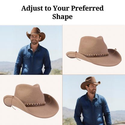 Mesa Tan Felt Cowboy Hat