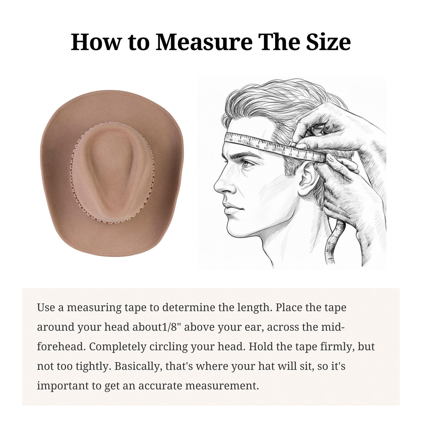 Mesa Tan Felt Cowboy Hat