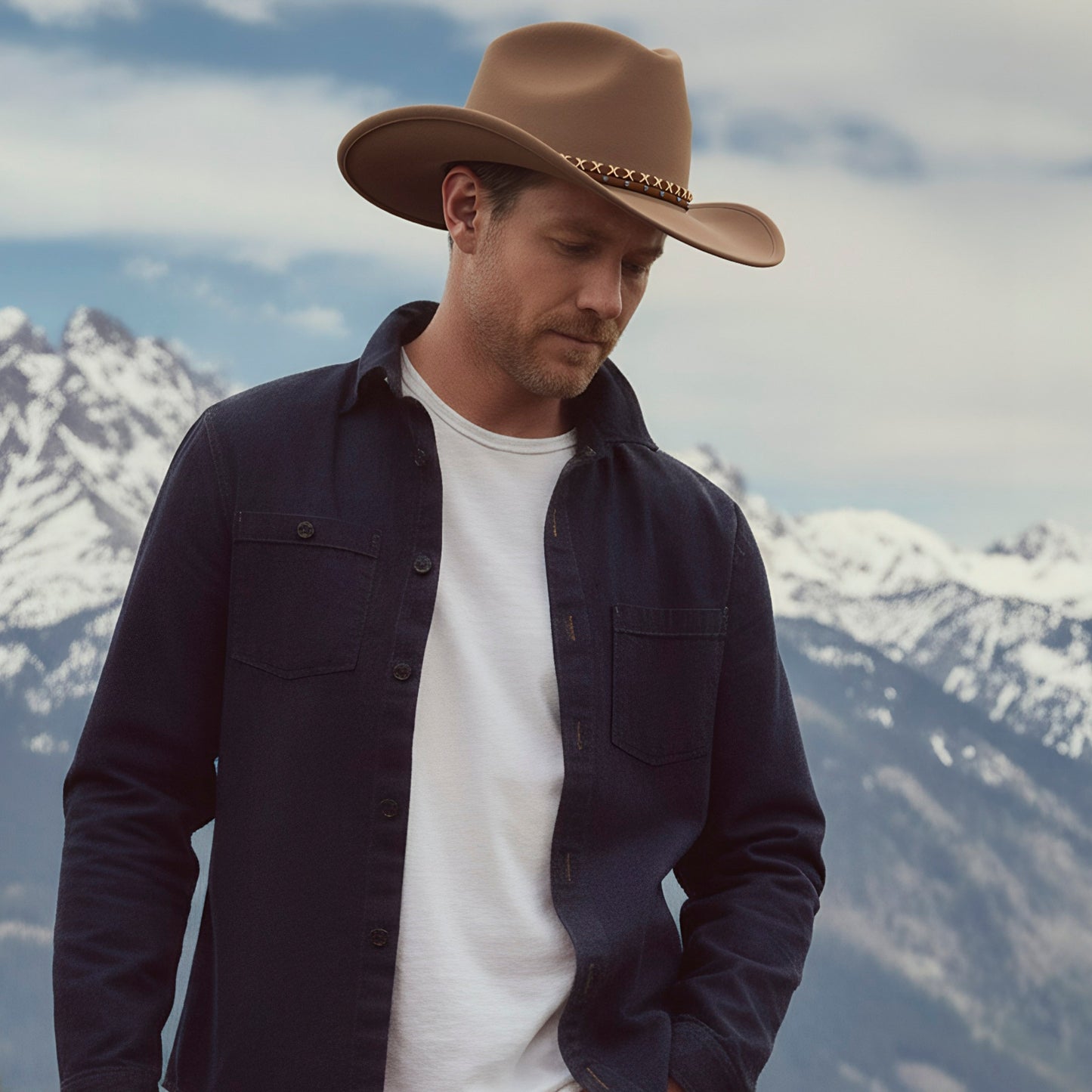 Mesa Tan Felt Cowboy Hat