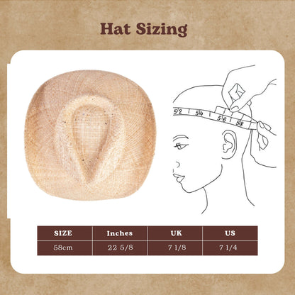 Trailcraft Straw Cowboy Hat （4 Interchangeable Bands）