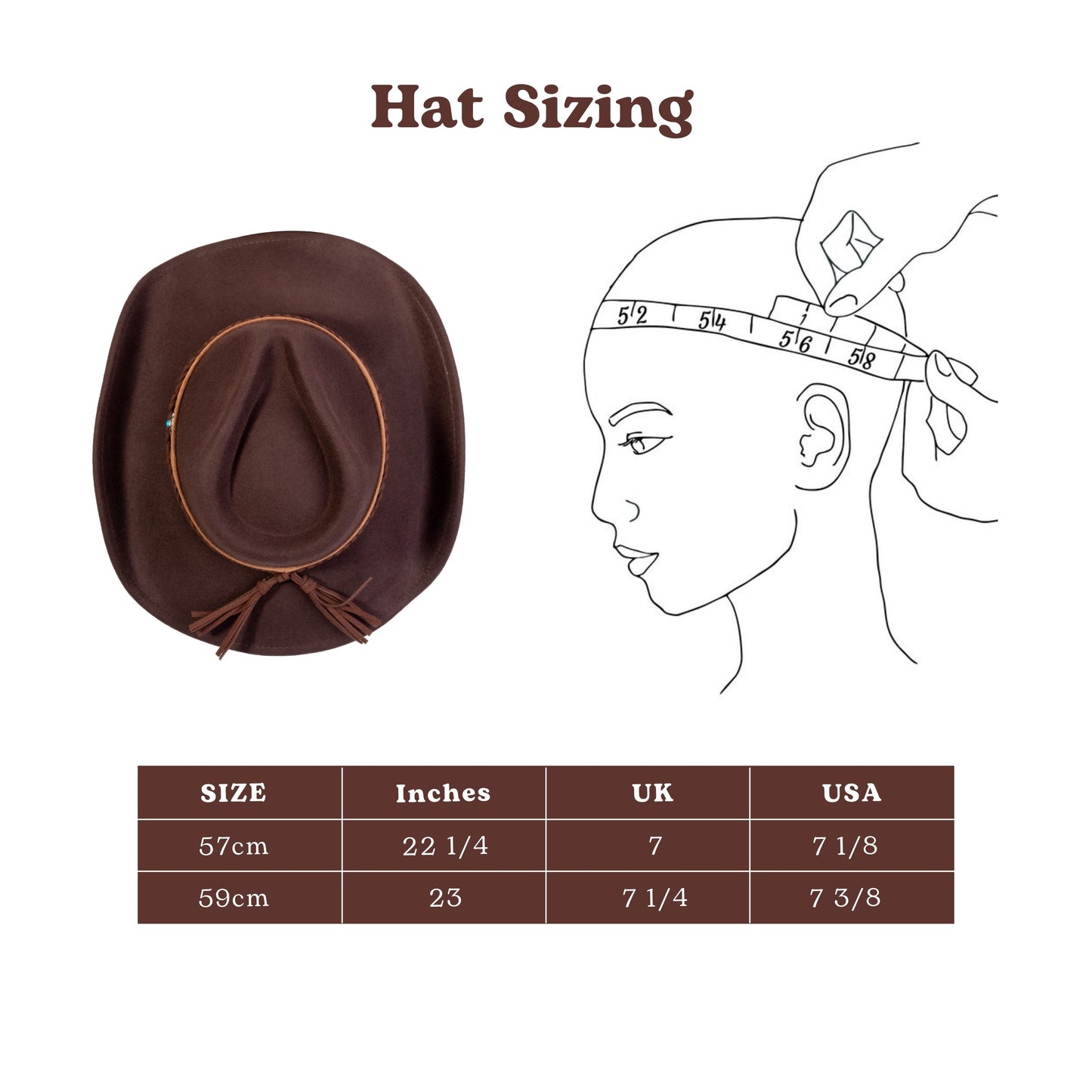 Canyon Dark Coffee Felt Cowboy Hat - Mix Brown