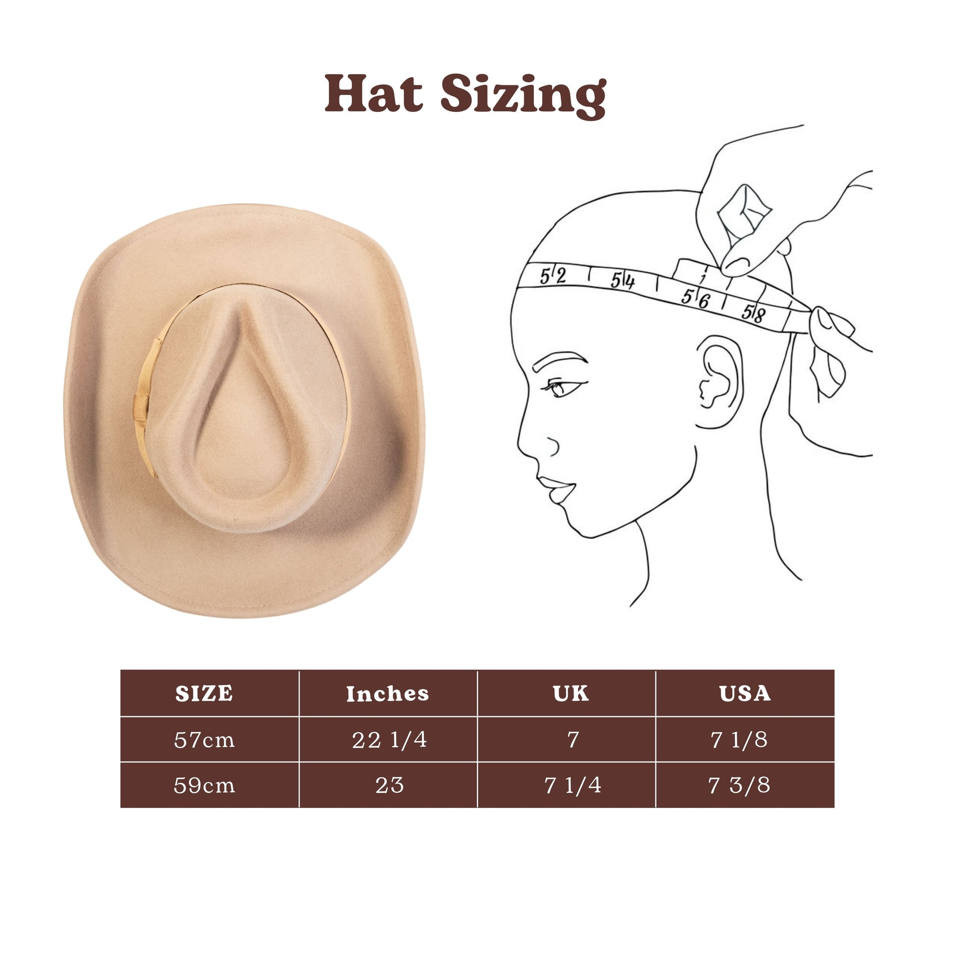 Dune Sand Felt Cowboy Hat - Mix Brown