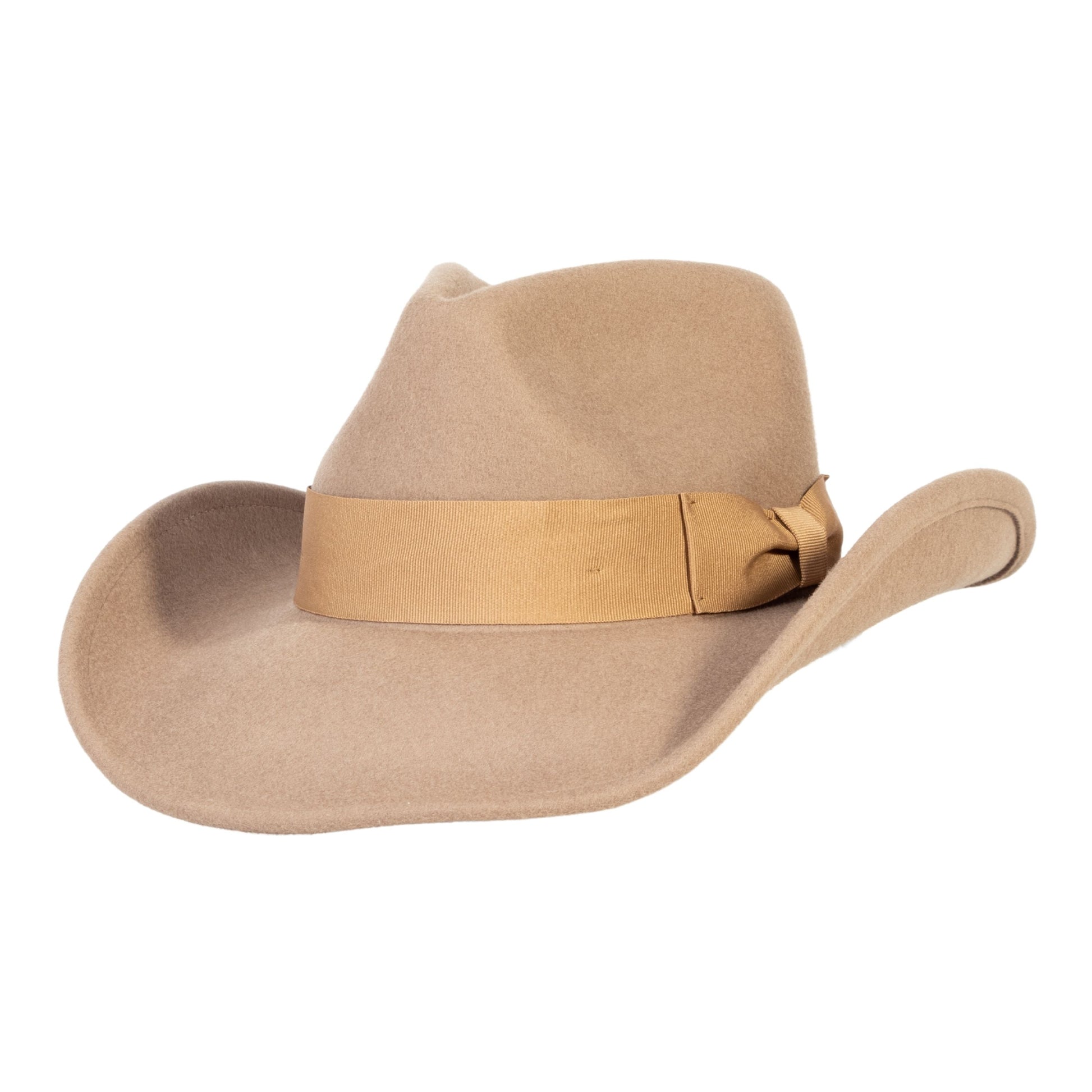 Dune Sand Felt Cowboy Hat - Mix Brown