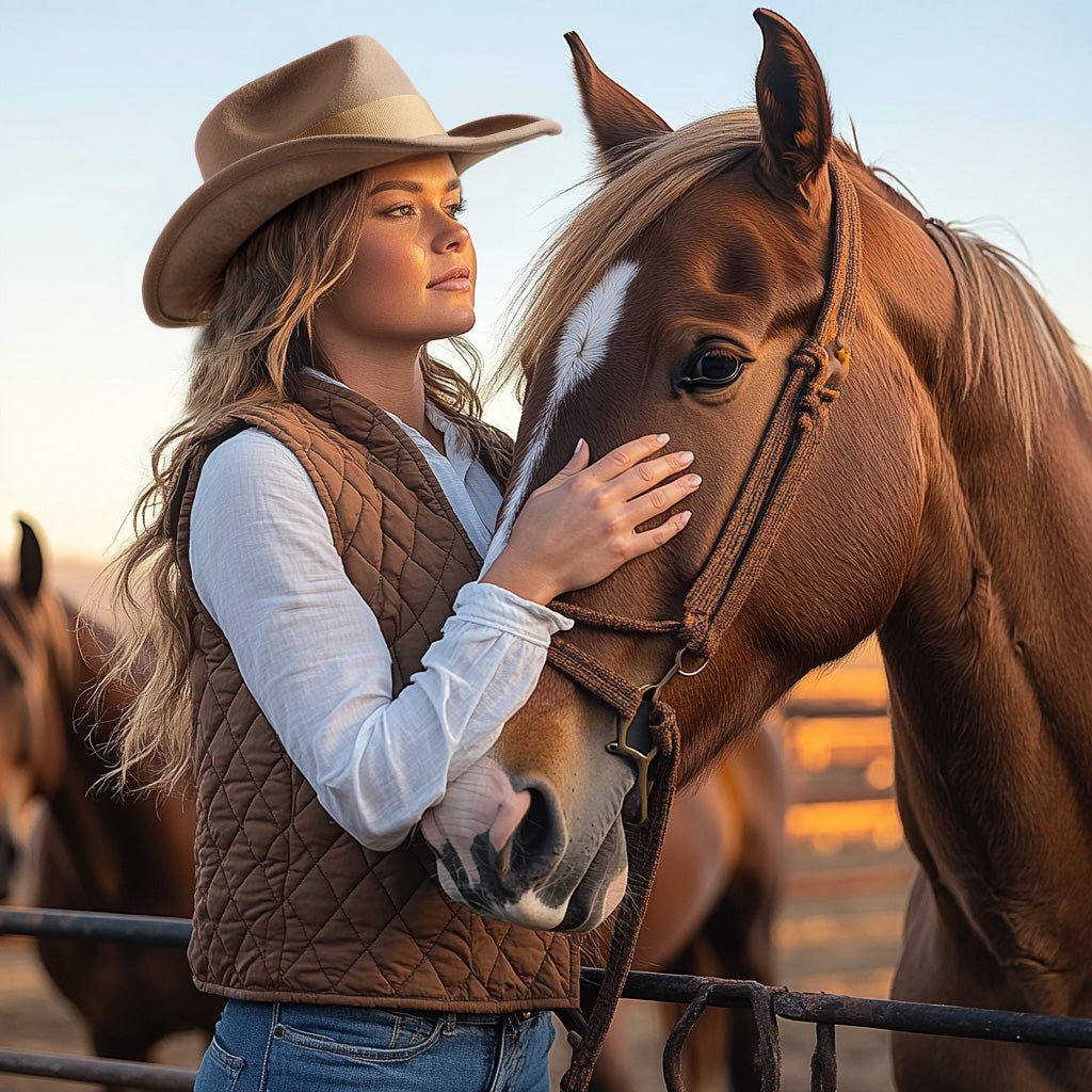 Dune Sand Felt Cowboy Hat - Mix Brown