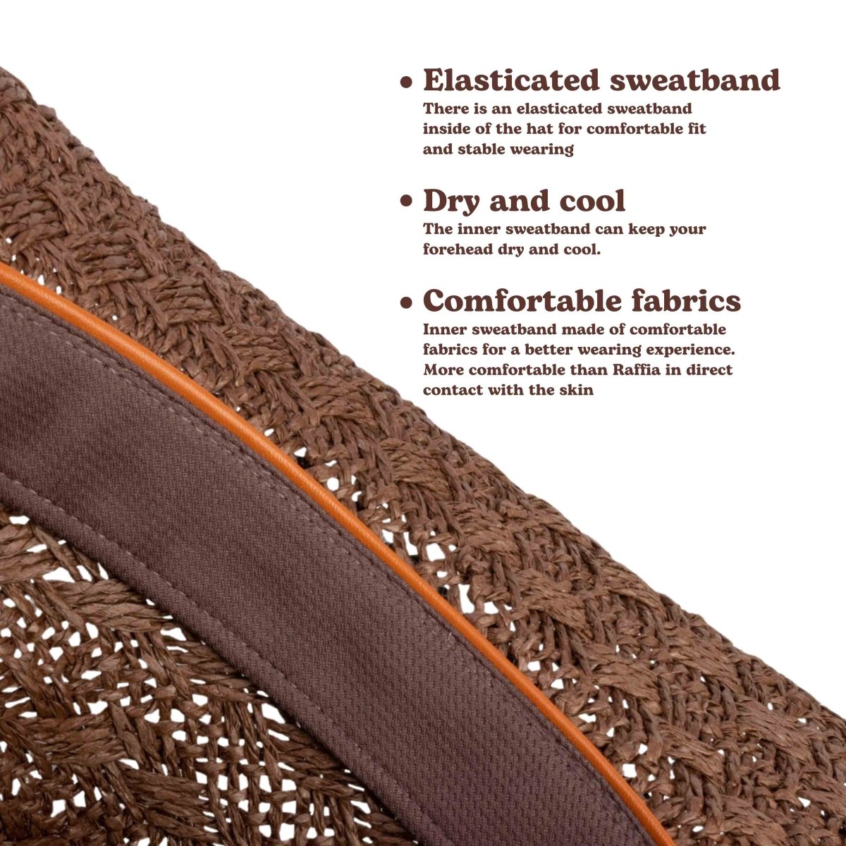 Ironridge Straw Cowboy Hat - Mix Brown