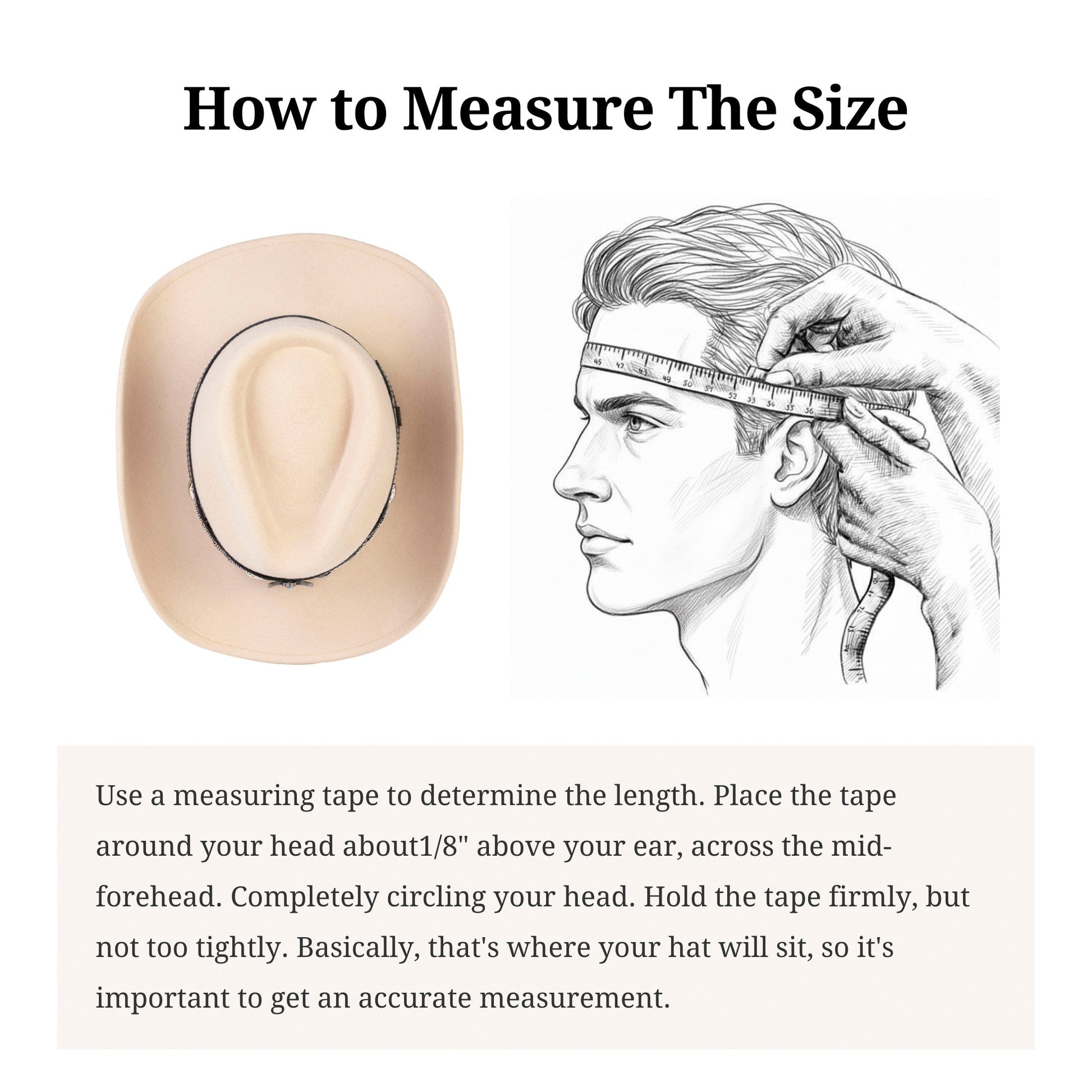 Longhorn Beige Felt Cowboy Hat - Mix Brown