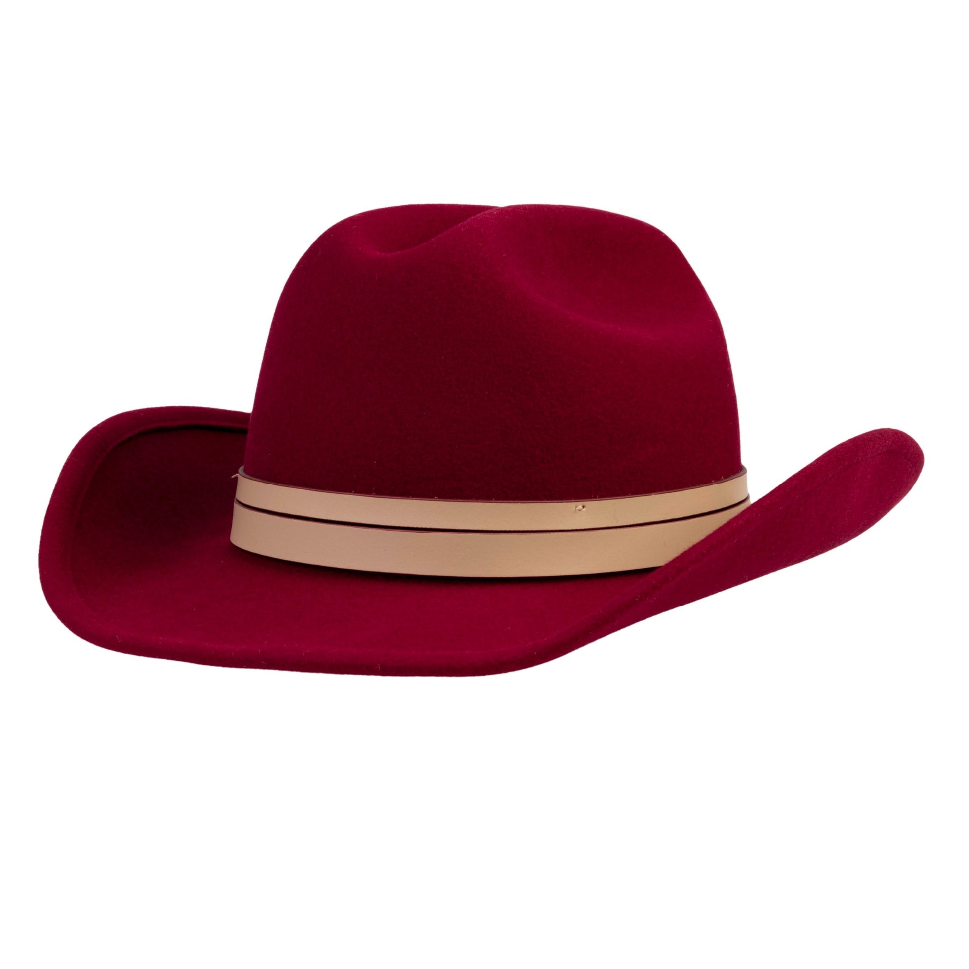 Sedona Rose Open Road Felt Hat - Mix Brown