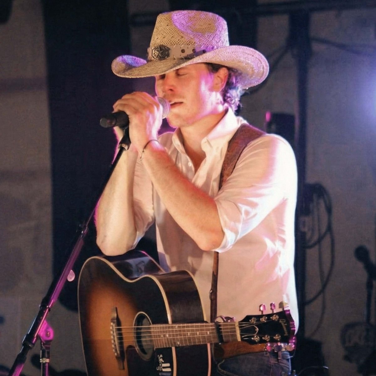 Starcrest Straw Cowboy Hat - Mix Brown