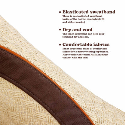Starcrest Straw Cowboy Hat - Mix Brown