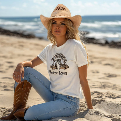 Sundown Raffia Straw Cowboy Hat - Mix Brown