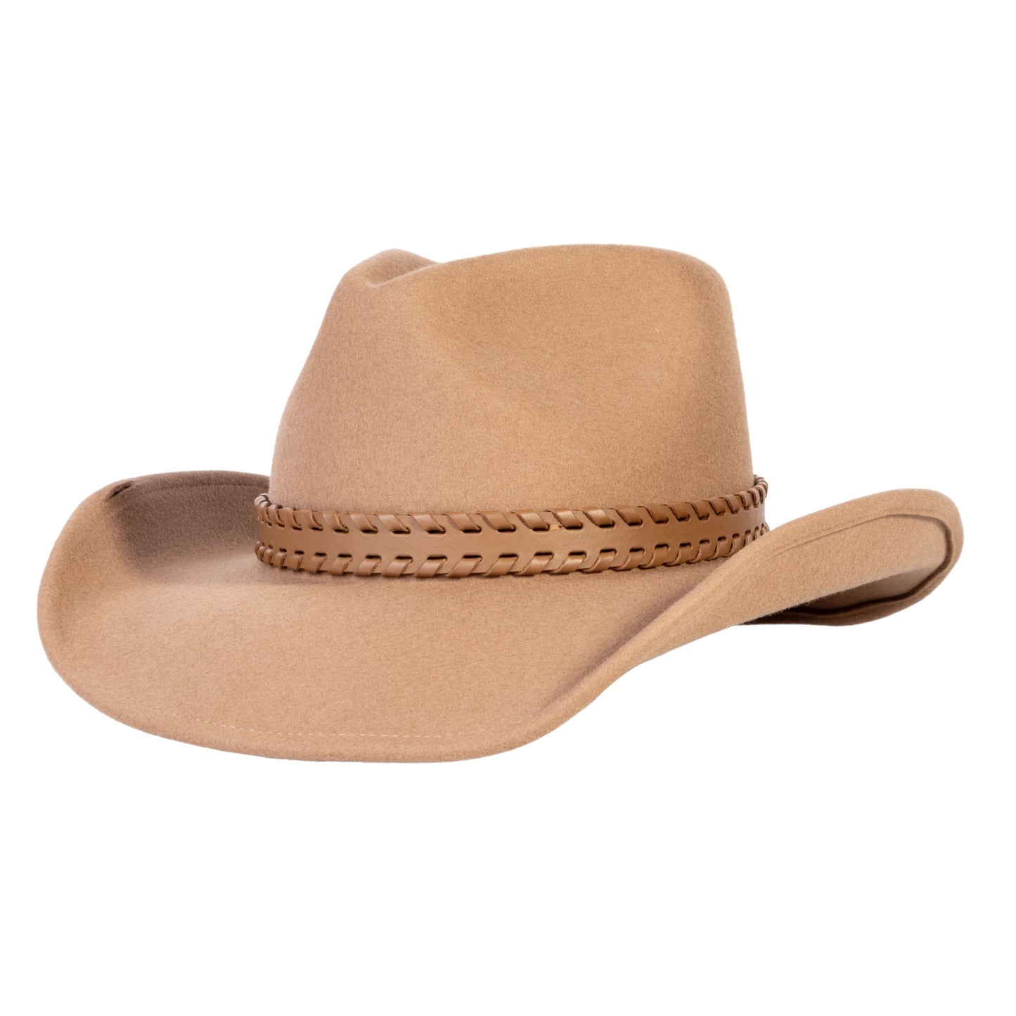 Sundown Tan Felt Cowboy Hat - Mix Brown