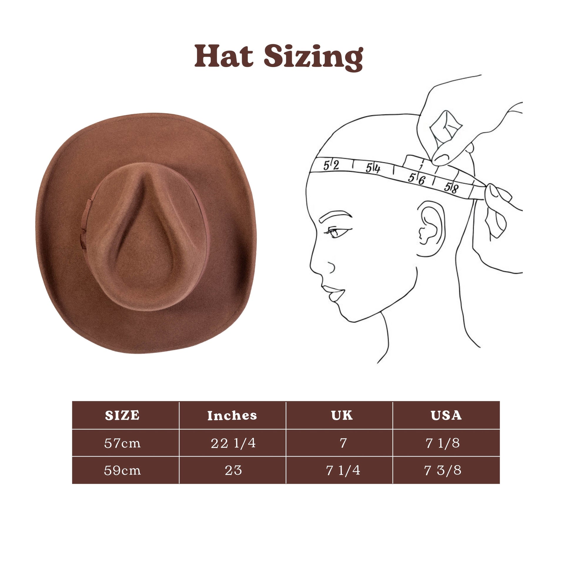 Timber Chestnut Felt Cowboy Hat - Mix Brown